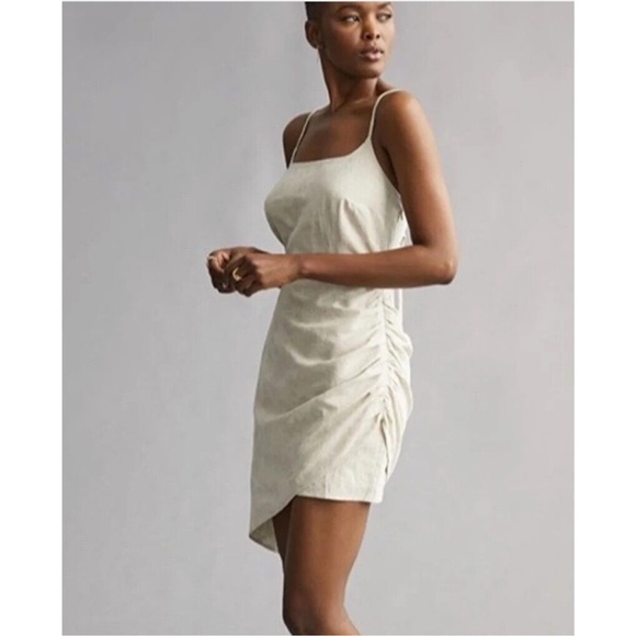 Anthropologie Dresses & Skirts - Anthropologie ruched mini dress